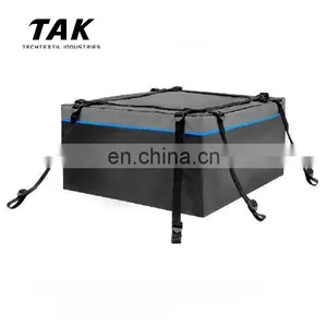Oxford Fabric Waterproof Rooftop Cargo Carrier Car Roof Bag for Travel thumbnail-3