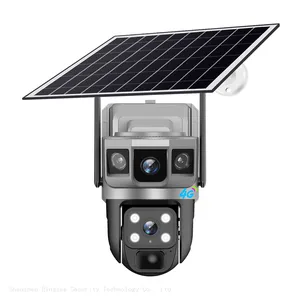 Ringsee AOV Security Monitoring V380 Low Power Camera Dual Lens Floodlight Solar Camera 4G ip Camera For Indoor And Outdoor thumbnail-3