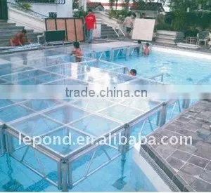 Swimming Pool Glass Stage thumbnail-1
