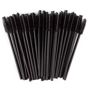 50pcs Cheap Disposable Nylon Mascara Wands and Eyelashes Curler in Portable Cosmetiquera Eyelashes Brush Free Samples thumbnail-5