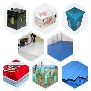 Plastic Sheets Corflute Sheet Coroplast Corrugated PP Twin Wall Board thumbnail-3