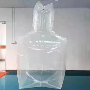 Transparent BIG BAG LINER With Easy Loading Feature, FIBC PE Liner Bag Ideal for Granular and Powdered Goods thumbnail-4