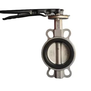 OEM Asme Manual 2 3 4 6 8 Fast Delivery EPDM PTFE SS304 SS316 Wholesale Butterfly Valves for Oil Acid Control Direct China thumbnail-2