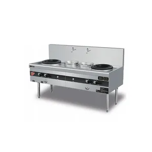 KuaiChu Double Burner & Double Warming Natural Gas Stove thumbnail-2