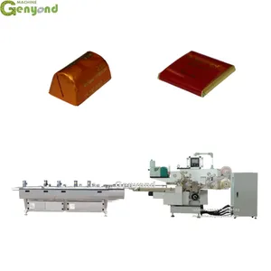 Automatic Folding Chocolate Wrapping Machine/Chocolate Packing Wrapping Machine thumbnail-2