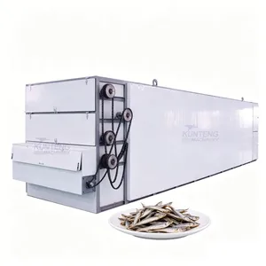 Continuous Mesh Vegetables and Fruits Peanuts Drying Equipment thumbnail-1