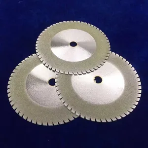 Single-sided/double-sided Electroplated Diamond Cutting Discs, High-precision Diamond Electroplated Saw Blades Suitable for Cutting Sealing Strips and Glass Fibers thumbnail-5