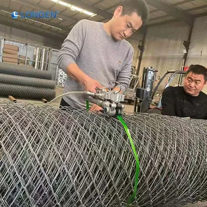 Rockfall Netting G65 4 Hot Dip Galvanizing Rockfall Netting Landslide Prevention Mesh Adapt to Water Conservancy Slope thumbnail-2