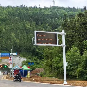 Tunnel Variable Information Message Board, Traffic Information Display Screen, Led Variable Information Sign, Variable Speed Limit Sign thumbnail-2