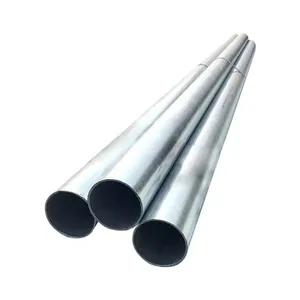 (Q235 Galvanized Round Tube) Welded Fabrication, Standard Sizes, Large Stock Available thumbnail-1