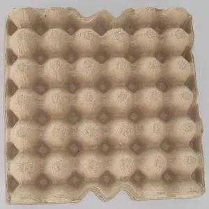 Molded Pulp Egg Tray for Poultry Farm 30 Cells Per Tray Biodegradable thumbnail-4