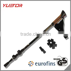 Hot Sale Adjustable External Quick Lock Aluminum 7075 Hiking Stick thumbnail-1