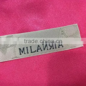 Direct Factory Price Customized Woman Dress Satin Woven Label thumbnail-4