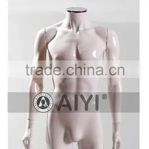 Male Torso Doll Real Mannequin With Stand thumbnail-1