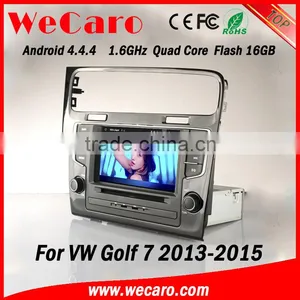 Wecaro 7" WC-7003 Android 4.4.4 Car Dvd Player Touch Screen for vw Golf 7 Car Radio WIFI 3G Mirror Link 2013 2014 2015 thumbnail-1