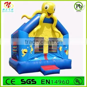Bouncer Type and Plato PVC Material Octopus Cheap Inflatable Bouncer thumbnail-1