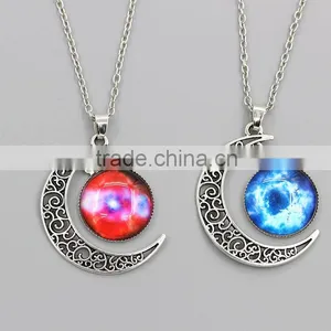 Factory Wholesale Sky Moon Time Necklace Star Cross Jewelry Quality Choice thumbnail-4