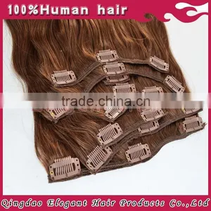 Body Wave 100% Human Peruvian Virgin Hair Clip in Hair Extension thumbnail-3