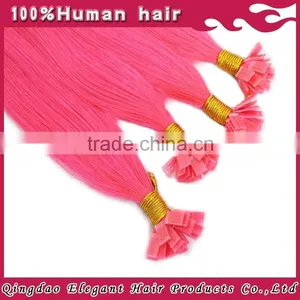 Two Tone Human Virgin Peruvian Flat Tip Hair thumbnail-4