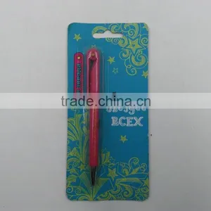 Promotional Ball Pen Office School Telescopic Plastic Pen thumbnail-1