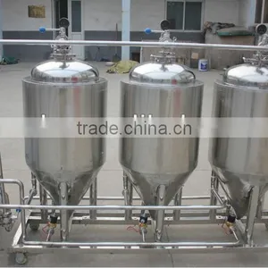 Small Home Brewing Machine and Pub Brewery , 2014 Hot Sale Home Brewery Equipment, Best Kettle and Conical Fermenter, thumbnail-1