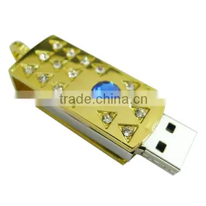 Rotatable Jewelry Flash Drive High Speed thumbnail-4