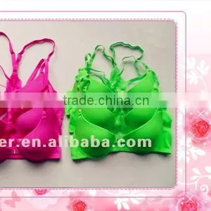 Fancy Microfiber Sport Bras Factory thumbnail-1