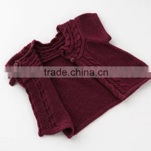 Japanese Wholesale 2013 New Fashion Baby Girl Outfit Fashion Cute Kids Clothes Infant Baby Wear Knitted Cardigan for Girls thumbnail-3
