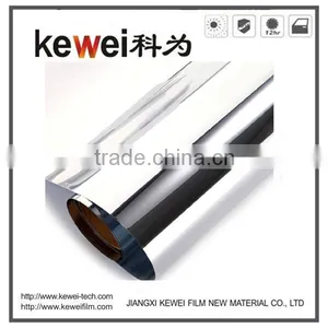 Silver Color Film for Building Window, High Heat Resistance Window Film,2PLY thumbnail-1