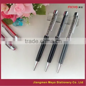Souvenir Gift Logo Custom Crystal Ballpoint Pen Quality Choice thumbnail-1