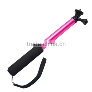 Sports Camera GoPros Selfie Stick With 1/4 Screw Adapter Monopod Selfie Ring Light thumbnail-1