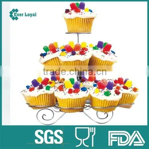Best 3 Tier Cupcake Stand Holding 13 Cupcakes thumbnail-2