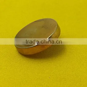 23mm Zinc Alloy Gold High Gloss NF Shank Button For Ladies Coats Wear -- MJ2124 thumbnail-2