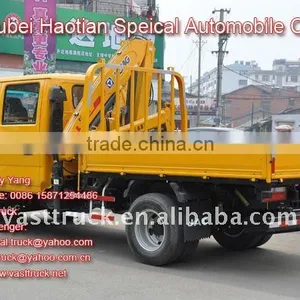 JAC 2ton Truck Mounted Crane 9m thumbnail-1
