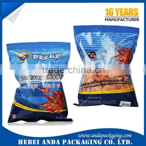 Plastic Packaging Material for Frozen Sea Food/ Plastic Frozen Food Packing Roll Film Printing thumbnail-3