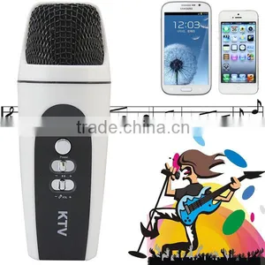 Mini Pocket Cellphone Karaoke Player Home KTV Microphone Recorder thumbnail-1