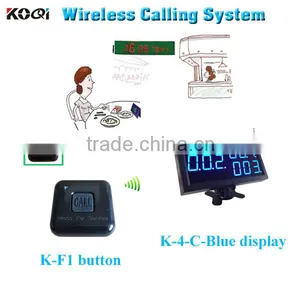 Wireless Call Paging System for Restaurant Waiter Buzzer Systems With 433mhz thumbnail-1