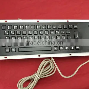 Russian IP65 Stainless Steel Waterproof Usb Metal Keyboard thumbnail-3