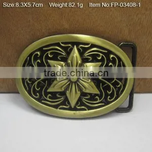 Low Price Plate Metal Buckle 40mm Zinc Alloy Belt Buckle thumbnail-3