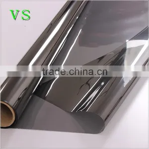 Removable With Glue Static Electricity Decoration Gray Color Glass Window Film thumbnail-1