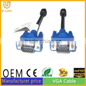 China High Definition he Male to Male Vga to Vga Cable 3+5/3+6/3+9 thumbnail-4