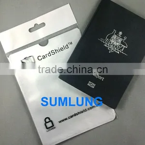 RFID Blocking Sleeve for USA Passport Protector Anti Scan ID Protection OEM Factory Offer LOGO Printing thumbnail-1