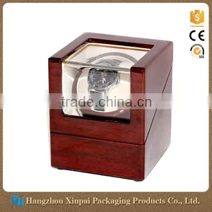 Finished Wooden Volta Automatic Single Watch Winder thumbnail-1