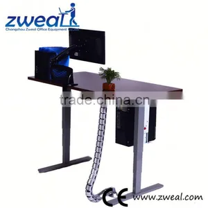 Angle Height Adjustable Rolling Laptop Desk Factory Wholesale thumbnail-1