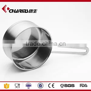 Small Single Handle Durable 304 Stainless Steel Milk Pot thumbnail-4