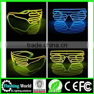Hot Selling High Brightness el Wire Led Glasses thumbnail-4