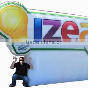 Custom Shape Logo Wall Inflatables Outdoor Advertising thumbnail-3