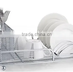 LBY Silver-color Kitchen Dish Rack (A) thumbnail-1