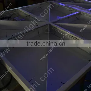 Stage Floor Lighting 720pcs 10mm RGB Led Manufacture Dance Floor Square Light Floor thumbnail-4