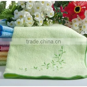 Hot Sales Cotton Velour Bamboo Fibre Embroidery Design Fancy Hand Towels thumbnail-6